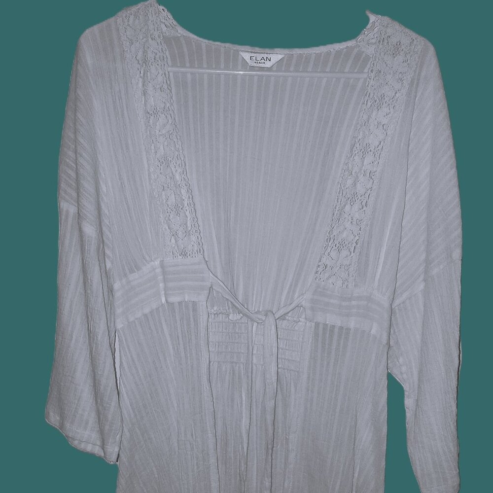 Beach Cover Up Boho 100% Cotton